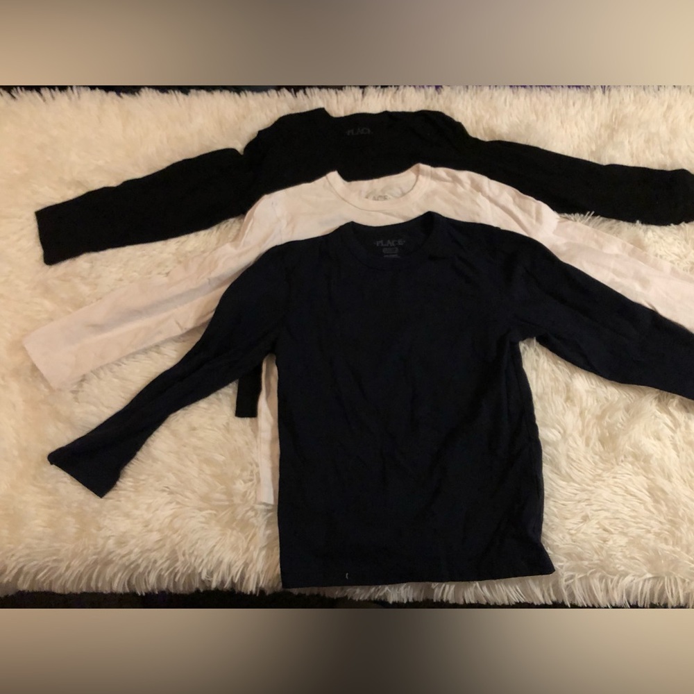 Boys Size 4 Long sleeve bundle shirts